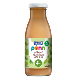 PÕNN Organic Pear drink with pulp 4+