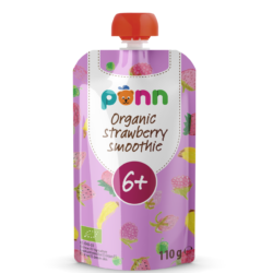 PÕNN Organic Strawberry smoothie 6+