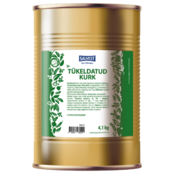 SALVEST Tükeldatud kurk