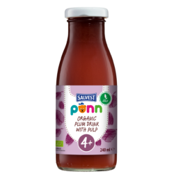 PÕNN Organic Plum drink with pulp 4+