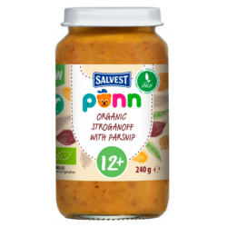 PÕNN Organic Stroganoff with parsnip  12+