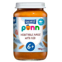 PÕNN Vegetable puree with fish 6+