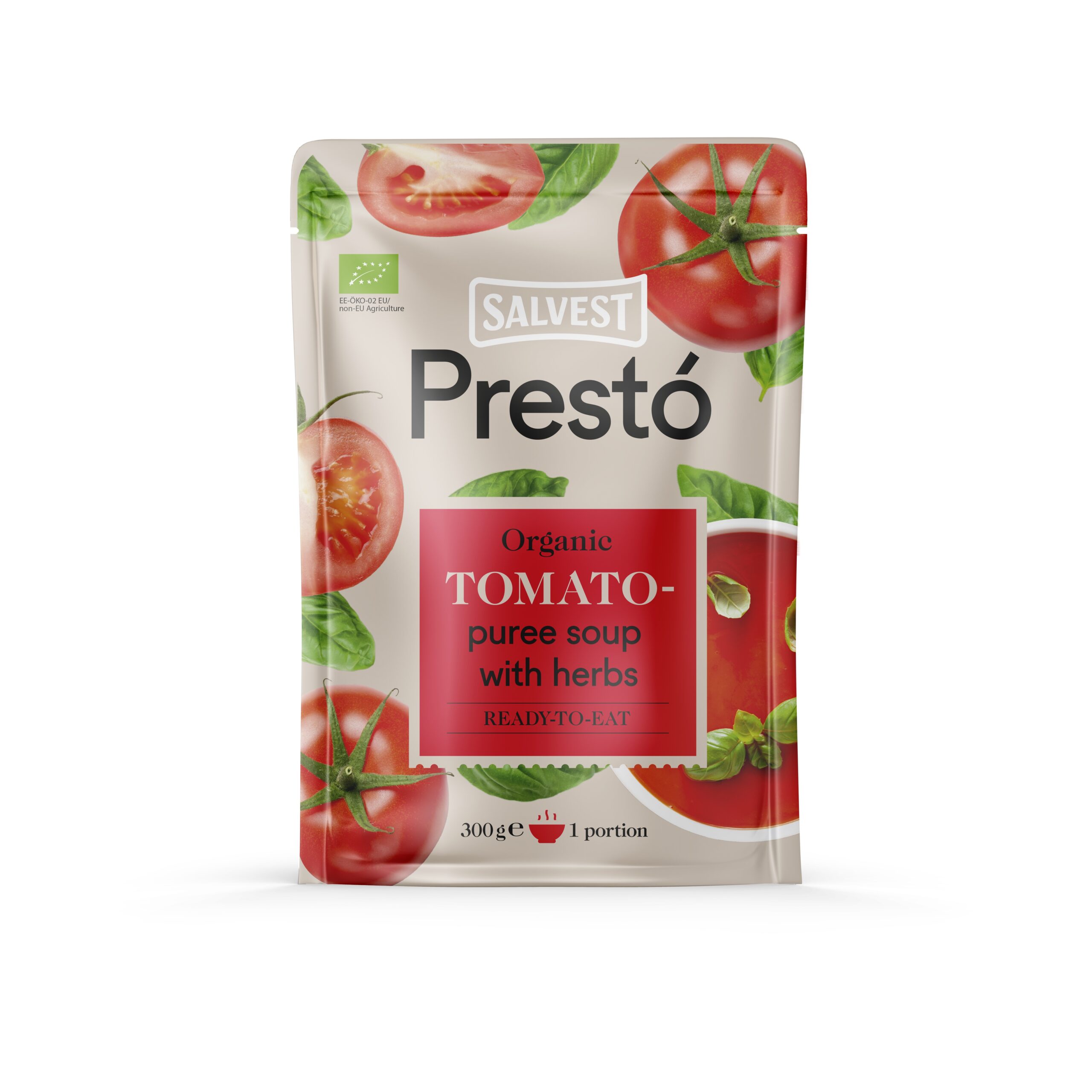 PRESTÓ Organic Tomato puree soup with herbs