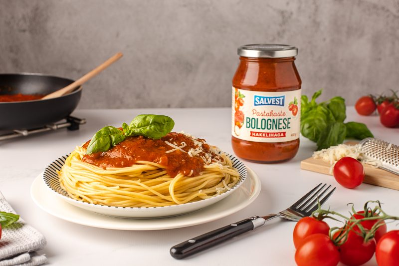 Spagetid bolognese kastmega