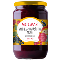 MEIE MARI Vaarika-mustasõstramoos