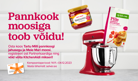 Pannkook moosiga toob võidu!