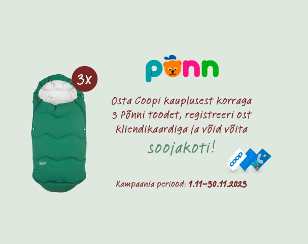 Põnni kampaania Coopis