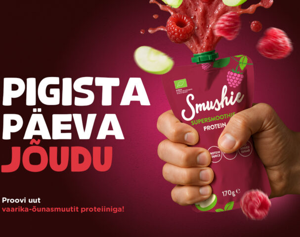 Uus Smushie Protein – pigista päeva jõudu!