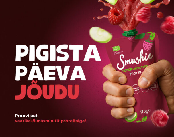 Uus Smushie Protein – pigista päeva jõudu!