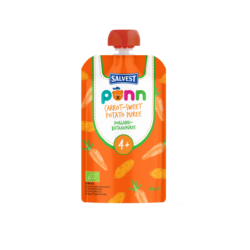 PÕNN Organic Carrot-sweet potato puree 4+ months